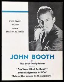 John Booth Leaflet