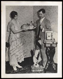 The Bavey's Signed and Inscribed Photograph