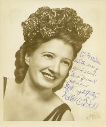 Dell O'Dell Signed Portrait