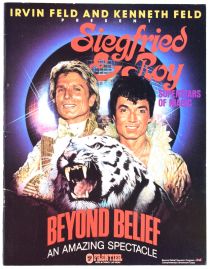 Siegfried & Roy in Beyond Belief, an Amazing Spectacle Souvenir Program