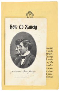 The Zancigs Ephemera