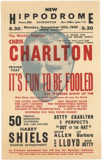 Chris Charlton Handbill