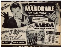 Mandrake the Magician Advertisement