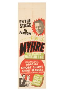 Myhre Master Magician Poster