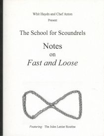 The School for Scoundrels: Notes on Fast and Loose (Inscribed and Signed)