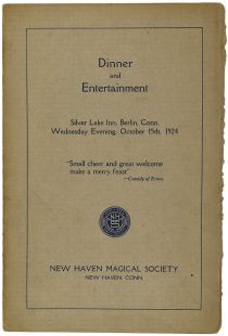 New Haven Magical Society Program