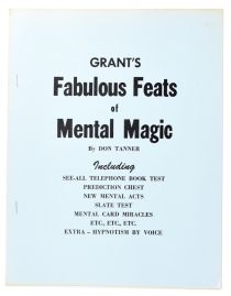 Grant's Fabulous Feats of Mental Magic