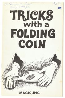 Tricks with a Folding Coin 