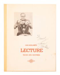 Sam Berland's Lecture (Signed)