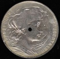 C. Willmann Token (Holed, Blank Reverse)