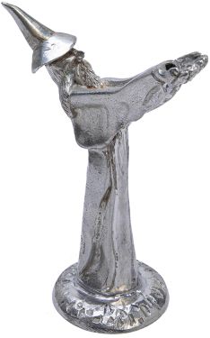 Pewter Wizard Incense Holder