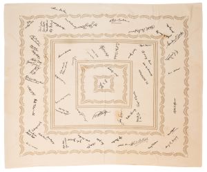 Saint Louis Magicians Autographed Tablecloth