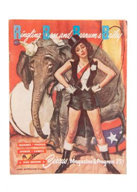 Ringling Bros and Barnum & Bailey Program 1950 Edition