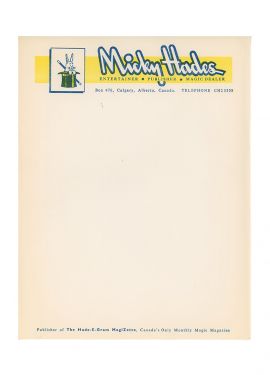 Micky Hades Letterhead