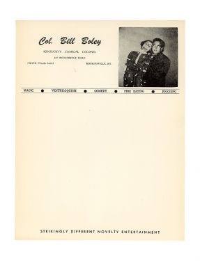 Col. Bill Boley Letterhead