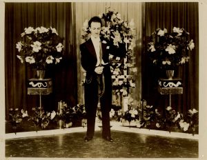 Magician with Abbott's Feather Flowers