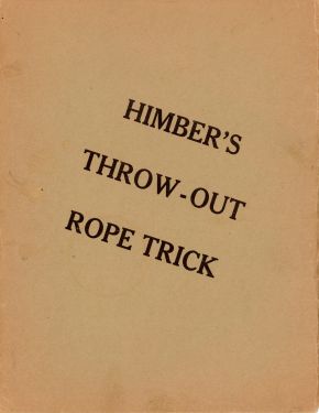 Himber's Throw-Out Rope Trick