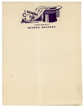 L. Raymond Cox Letterhead