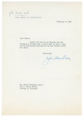 John Brown Cook TLS