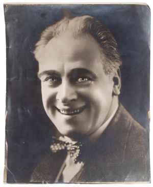 The Great Raymond Silver Gelatin Bust Portrait