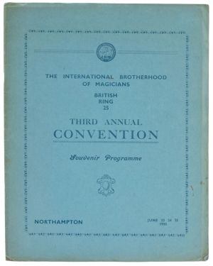 Third Annual I.B.M. British Ring Souvenir Programme