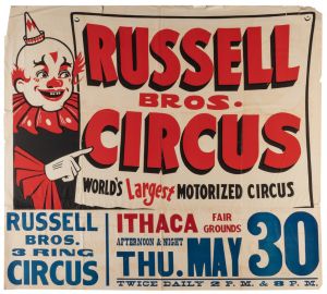 Russell Bros. Circus Poster