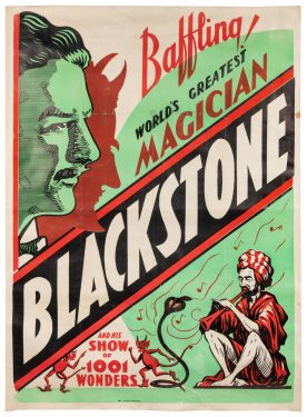 Baffling! World’s Greatest Magician Blackstone Poster