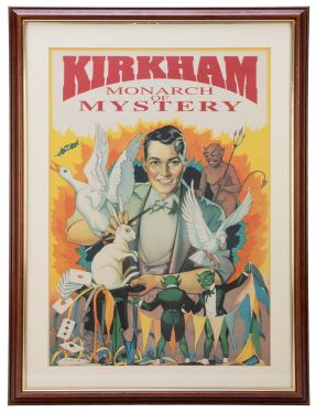 Kirkham Monarch of Mystery Framed Poster