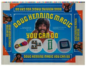 Doug Henning Magic Set Label