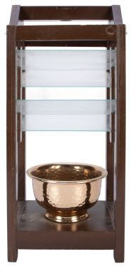 Abbott's Crystal Ladder Coin Pail