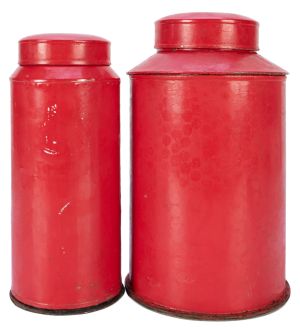 Davenport's Sand and Sugar Canisters