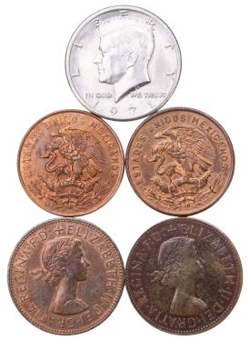 Two Copper, One Silver