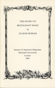 The Secrets of Restaurant Magic