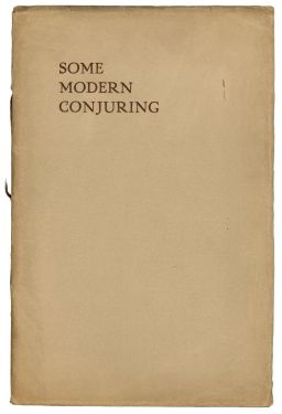 Some Modern Conjuring (Signed)
