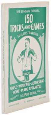 Wehman Bros' New Book of One Hundred and Fifty Parlor Tricks and Games