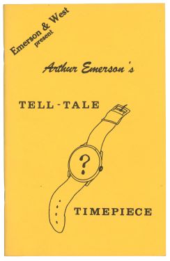 Arthur Emerson's Tell-Tale Timepiece