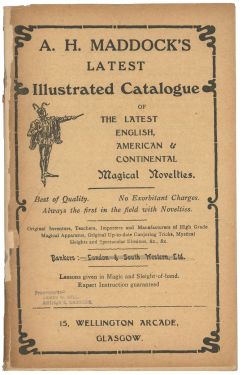A.H. Maddock's Latest Illustrated Catalogue