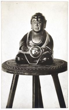 Bell-Ringing Buddha Postcard
