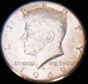 1969 Expanded Half Dollar Shell