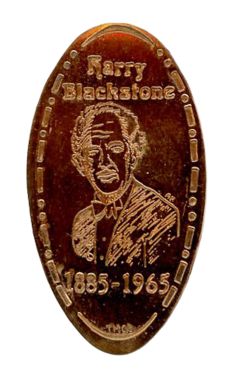 Harry Blackstone, Sr. Elongated Penny